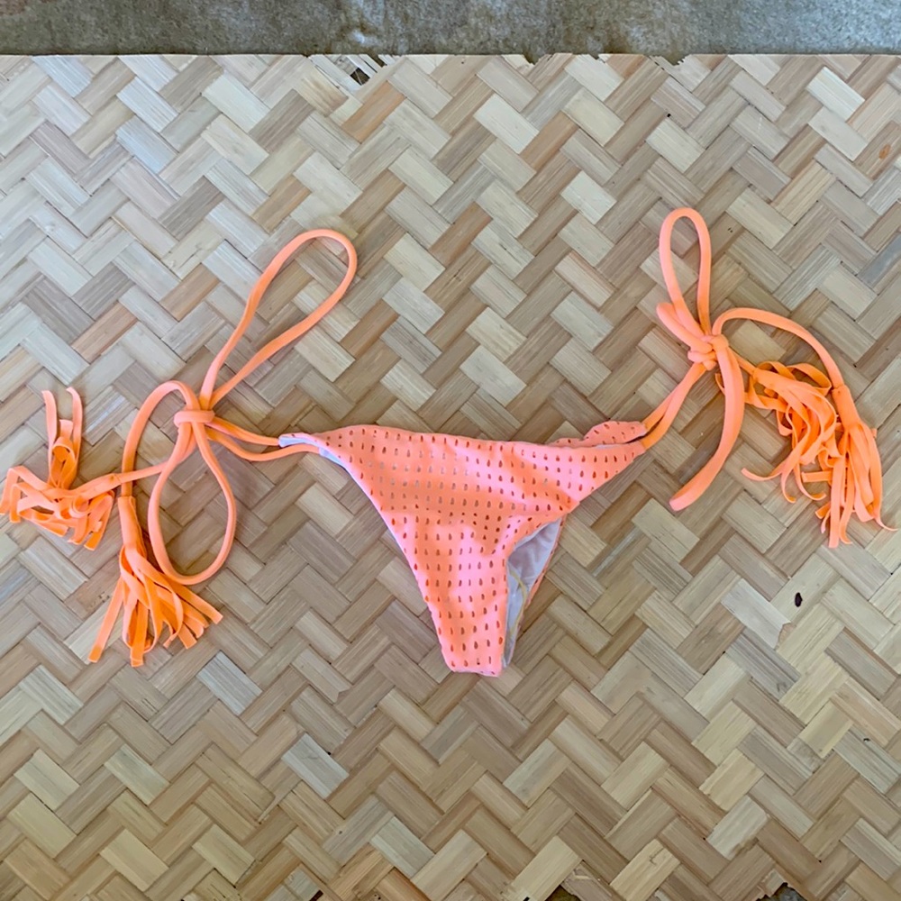 Acacia Swimwear Bikini Bottoms Size P XS Tie Sides